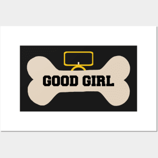 good girl bone collar Posters and Art